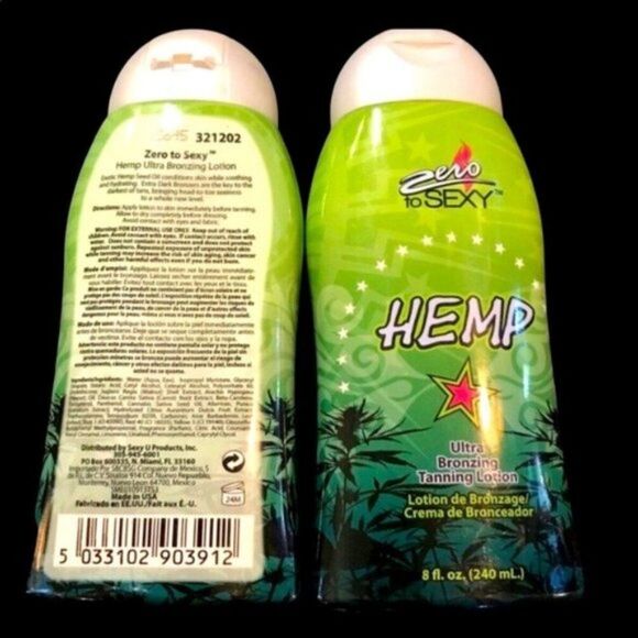 Zero to Sexy Hemp Indoor Tanning Lotion - Picture 6 of 6